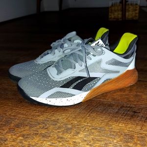 Reebok Nano X Men's shoes Grey & black 9.5